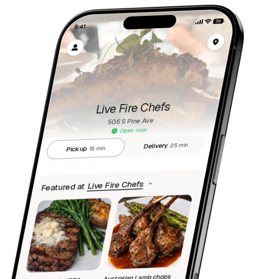 Live Fire Chefs app preview