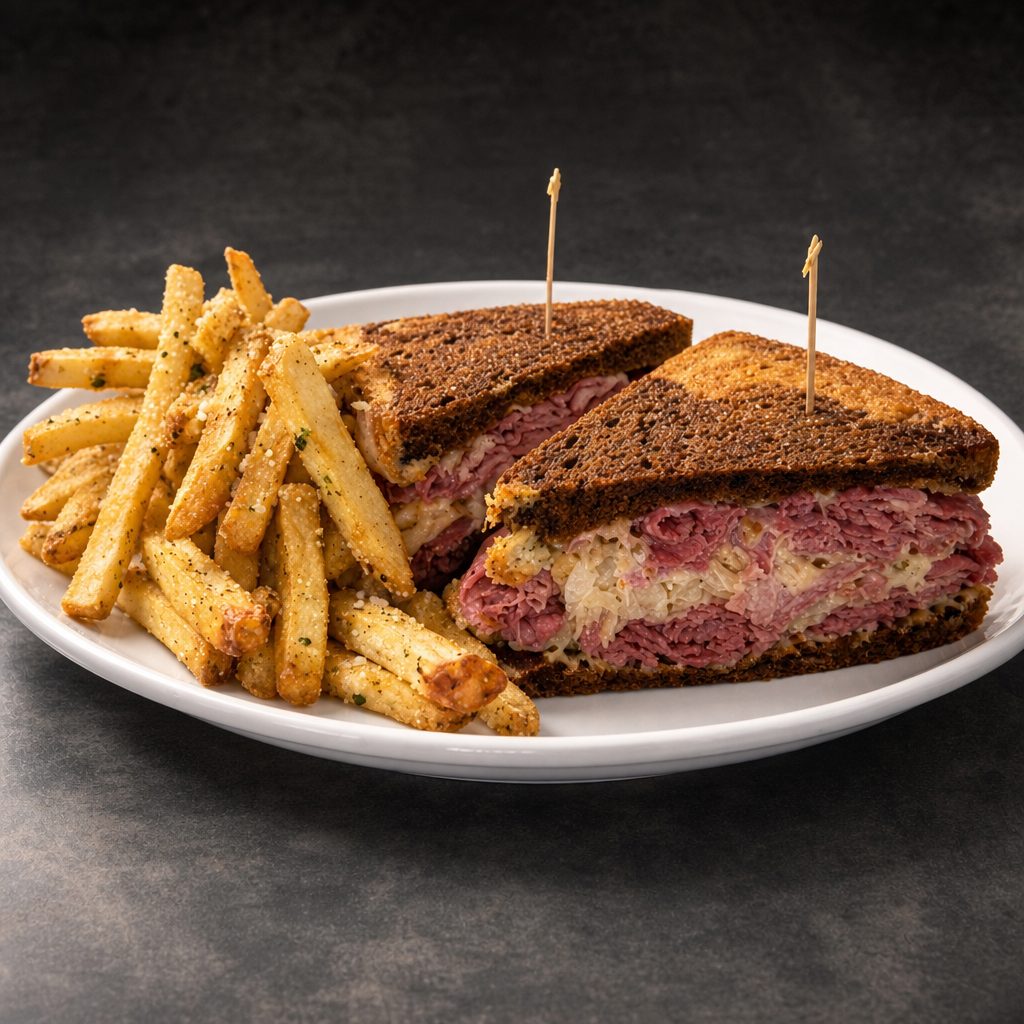 Classic Reuben.