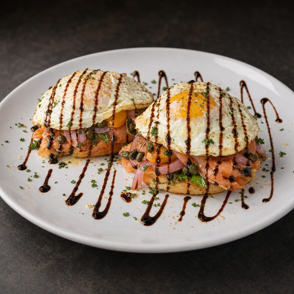 Smoked Salmon Avocado Toast.