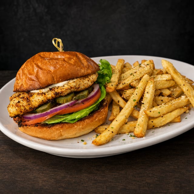 Red Snapper Sandwich.