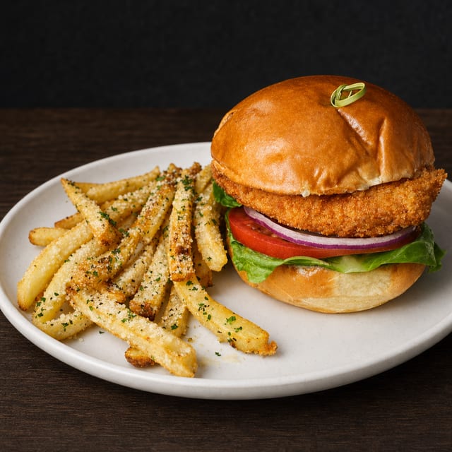 Red Grouper Sandwich.