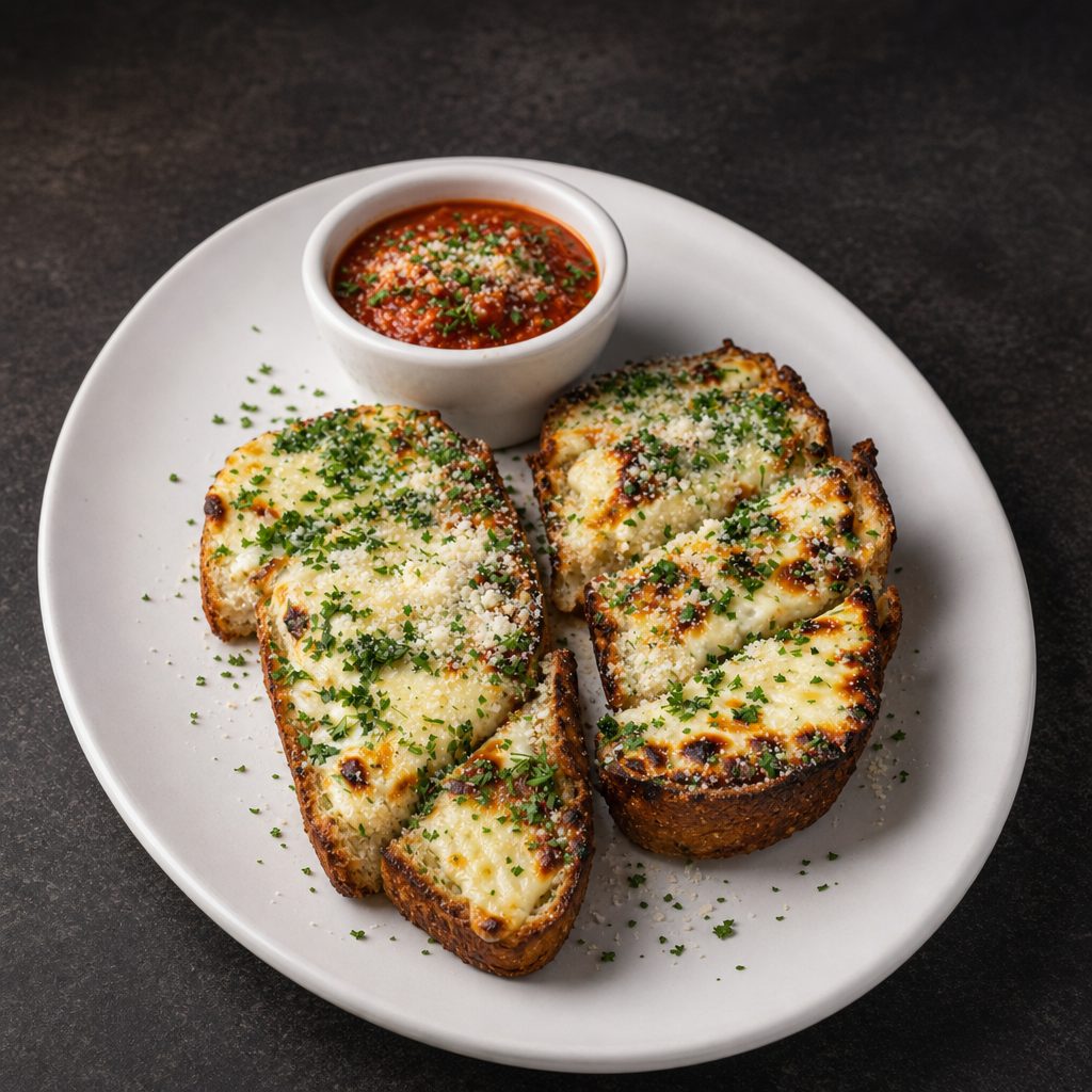 Garlic Cheese Bread.